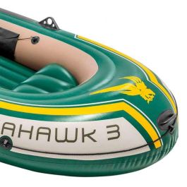 Barco camaras seahawk 3 personas con 2 remos aluminio y bomba 295x137x43 cm. Barco camaras seahawk 3 personas con 2 remos aluminio y bomba 295x137x43 cm.