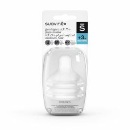 Suavinex Tetina Fisiológica SX Pro Silicona Flujo Medio M para Biberón Bebés +3 Meses, Pack 2 Unidades con Válvula Anticólicos Suavinex Tetina Fisiológica SX Pro Silicona Flujo Medio M para Biberón Bebés +3 Meses, Pack 2 Unidades con Válvula Anticólicos Precio: 8.59000054. SKU: S05104918