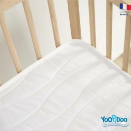 Yoopidoo YOO1708632765632 Colchón para bebé climatizado 60x120 cm doble cara verano/invierno sin tratamiento químico