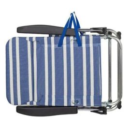 Silla playa aluminio plegable mykonos 5 posiciones 61x50x85 cm con asa. Silla playa aluminio plegable mykonos 5 posiciones 61x50x85 cm con asa.