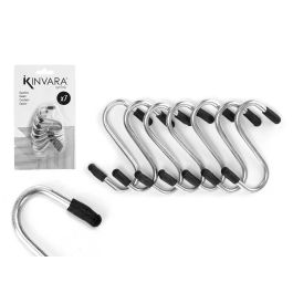Set 7 Ganchos Metálicos Mini Kinvara 10.4x18x2.5 cm, Plata (24 Unidades) Precio: 21.88999989. SKU: B1JXDPEND8