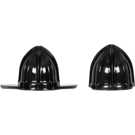 Livoo Exprimidor Eléctrico de Cítricos DOD210 - 40W, Conos Grande y Pequeño, Acero Inoxidable/Negro