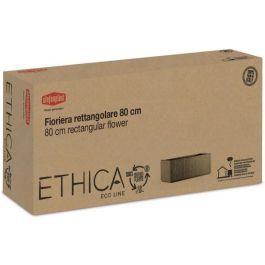 Jardinera Ethica rectangular 80 cm grafito Jardinera Ethica rectangular 80 cm grafito