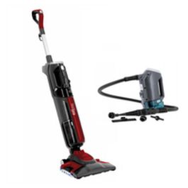 Eziclean CYCLOSTEAM P320 Aspiradora escoba a vapor 1800W, 35g/min, 84dB, 1L - Negro/Rojo
