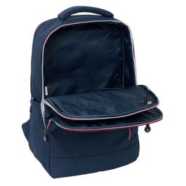 Safta Classic Mochila Portátil 15,6" Tablet USB 19,15L Azul