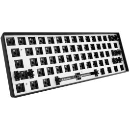 Sharkoon SKILLER SGK50 S4 Teclado Gaming Barebone 60% Alámbrico USB-C RGB ANSI Negro