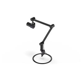 ENDORFY Solum Studio Micrófono para PC con Conexión USB y Jack 3.5mm, Soporte de Mesa, Negro, 20-20000Hz, 24bit/96kHz