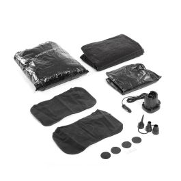 Innovagoods Colchón Hinchable Coche Roleep V0103712 para Asiento Trasero, Camping y Playa - Gris 132.5 x 72 x 40 cm