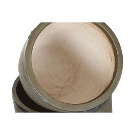 DKD Home Decor Macetero Marron 47x61x47 cm Set 3 Piezas