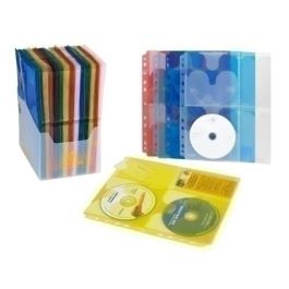 Funda Cd/Dvd Carchivo Pp A4 Con 11 Talad. (4 Cd + 4 Tarj.) Colores 10 unidades Precio: 6.94903. SKU: B1DXBPNQR7