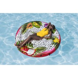 Bestway Isla Flotante Hinchable con Cuerda Fruta de la Pasion D188cm Playa y Piscina 43720