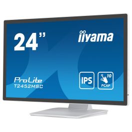 iiyama T2452MSC-W1 Monitor Táctil 23.8 Pulgadas IPS Full HD 1920x1080 HDMI USB Blanco