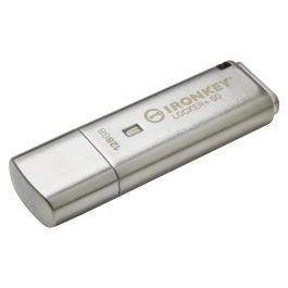 Kingston IronKey IKLP50 Memoria USB 3.2 de 128GB con Cifrado AES, Lectura 145MB/s, Escritura 115MB/s