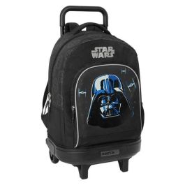Mochila Escolar con Ruedas Star Wars Rebellion Negro 33 x 45 x 22 cm Precio: 34.59000017. SKU: B14FK79FGG