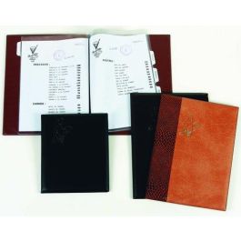 Carpeta Portamenus Iberplas Pvc 4º 6 Fundas Con Pestañas Idiomas Marron Con Cantoneras Precio: 16.50000044. SKU: B1HXG3BK38