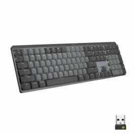 Logitech Teclado Inalámbrico MX Mecánico Rendimiento Retroiluminado con Switches Silent Tactile, Clickable, Linear - Grafito Precio: 181.95000021. SKU: S7175572