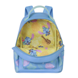 Disney Lilo y Stitch Mochila Jolly Pequeña Azul para Uso Diario 25x22x15cm 5L