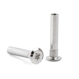 HERRAJES ALK Tubo Unión Komby con Cabeza Plana M4, Acabado Níquel, Longitud 27mm para Tornillo Precio: 0.49999983. SKU: B1D6ZHPWBA