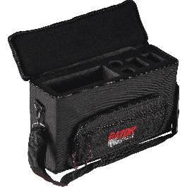 GATOR Funda Semirrígida Sistema Hf para 2 Micrófonos, Nailon Negro, 490x320x180.1mm Precio: 54.49999962. SKU: B18KGLBFD8