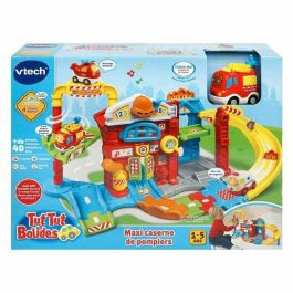 Playset de Vehículos Vtech Maxi Fire Station con sonido (FR) Precio: 62.79000002. SKU: S7156231