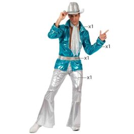Disfraz para Adultos Azul Música Disco Precio: 17.89999948. SKU: S1135047