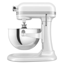 Kitchenaid 5KSM55SXX Robot de Cocina Profesional Heavy Duty 5,2L Blanco con Acción Planetaria y Elevación de Bol