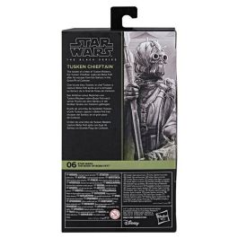 HASBRO Figura Star Wars The Black Series Tusken Chieftain El Libro de Boba Fett 15cm Articulada con Accesorios