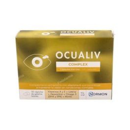 OCUALIV Complex 30 Caps Complemento alimenticio Precio: 25.4999998. SKU: B16M32CTVK