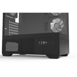 Zalman ZAL8800263650484 Caja PC Semitorre CHRONIX Formato ATX Negra Sin Fuente de Alimentación
