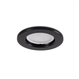 Aro Foco Downlight Circular "Sara" Acero 81mm - Negro Aro Foco Downlight Circular "Sara" Acero 81mm - Negro