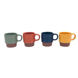 DKD Home Decor Mug Vintage Azul Verde 6 x 7 x 6.7 cm (12 Unidades) Porcelana New Bone 150ml Precio: 29.49999965. SKU: B1AMQ4DHM5