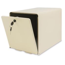 BURG WACHTER Buzón de favor en acero galvanizado - 2 puertas - Beige claro BURG WACHTER Buzón de favor en acero galvanizado - 2 puertas - Beige claro