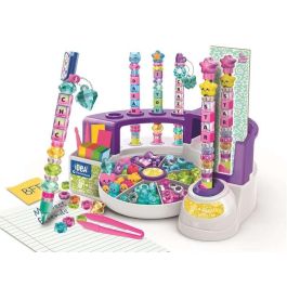 Clementoni Laboratorio Bolígrafos Creator Message para crear tus bolígrafos personalizados con letras, cuentas, pegatinas y personajes +6 años