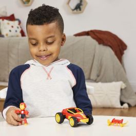 Hasbro HASG14715P0 Figura Iron Man y Vehículo Bolide, Marvel Iron Man y sus Increíbles Amigos, 3 Años+