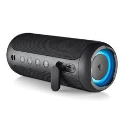 NGS ROLLERFURIA2BLACK Altavoz Portátil Roller Furia 2 Bluetooth 5.3, 30W, IPX7 Resistente Agua, TWS, 9h Autonomía, USB/AUX/TF