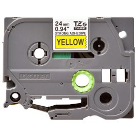 BROTHER Cinta laminada Amarillo / negro (Superadhesiva) 24mm Precio: 22.49999961. SKU: B14XVB95Z8