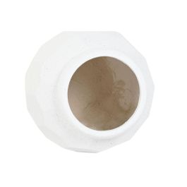 Macetero Moderno DKD Home Decor Blanco Roto 43 x 80 x 43 cm Macetero Moderno DKD Home Decor Blanco Roto 43 x 80 x 43 cm