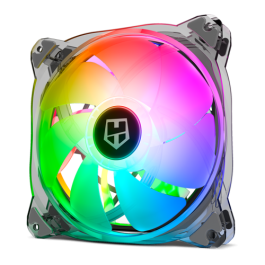 NOX Hummer X140-FAN Ventilador 14 cm ARGB Translúcido 1 pieza(s)