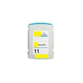 Dayma Cartucho Tinta Compatible HP N11 Amarillo C4838AE para Business InkJet, Color InkJet, OfficeJet, DesignJet