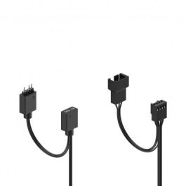 Fractal Design FD-F-AS1-1205 Ventilador 12 cm RGB PWM Negro para Carcasa de Ordenador