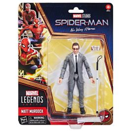 HASBRO Figura Articulada Matt Murdock Spiderman No Way Home Marvel 15cm con Accesorios