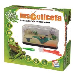 Juego insecticefa plus, completo hábitat para observar a los insectos en su entorno natural Juego insecticefa plus, completo hábitat para observar a los insectos en su entorno natural