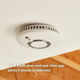 Yale AAALY48875 Detector de Humo para Alarma Inteligente, 85 decibeles