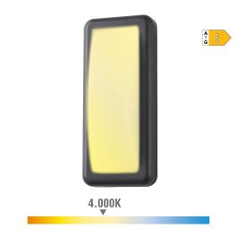 EDM Aplique LED Rectangular Exterior 6W 450 LM 4000K Luz Día IP65, 23x10x6.7 cm, Clase E, Plástico, 25000h