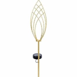 Garden Id 70703455 Linterna solar Epi Gold Ø11 h81 cm Autonomía 6-8h Batería AAA recargable