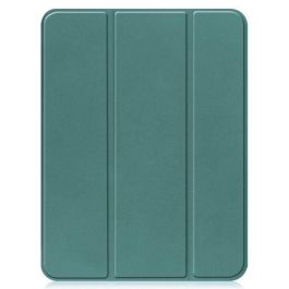 CoreParts Funda TPU Tri-fold para Apple iPad 10ª Gen 10.9-inch (2022) con Soporte S Pen y Función Auto Encendido Verde Oscuro