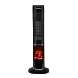 Calefactor Cerámico Portátil Orbegozo CR5039 Negro 2000 W