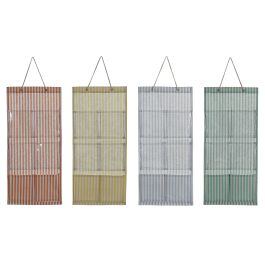 DKD Home Decor Organizador de Tela Algodón Poliéster Colección Rayas New Colores Surtidos 3x66x26 cm (12 Unidades) Precio: 20.56758. SKU: B1624AFWZT
