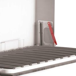 Herrajes Fab. Nacional Pletina de Seguridad Roja para Somier Horizontal, Válida Anchos 80, 90 y 105 cm, 3mm Espesor