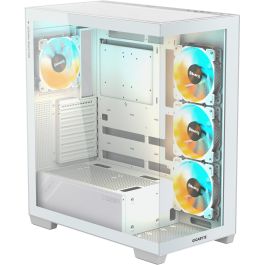 GIGABYTE C500 PANORAMIC STEALTH Midi Tower PC Gaming Blanco para placas base ATX con panel de vidrio templado